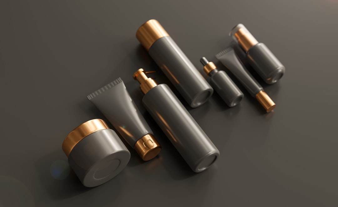 A Collection of Cosmetic Bottles